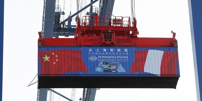 海运物流新引擎，，，，，，，开港仅三个月货物吞吐额突破2.92亿美元