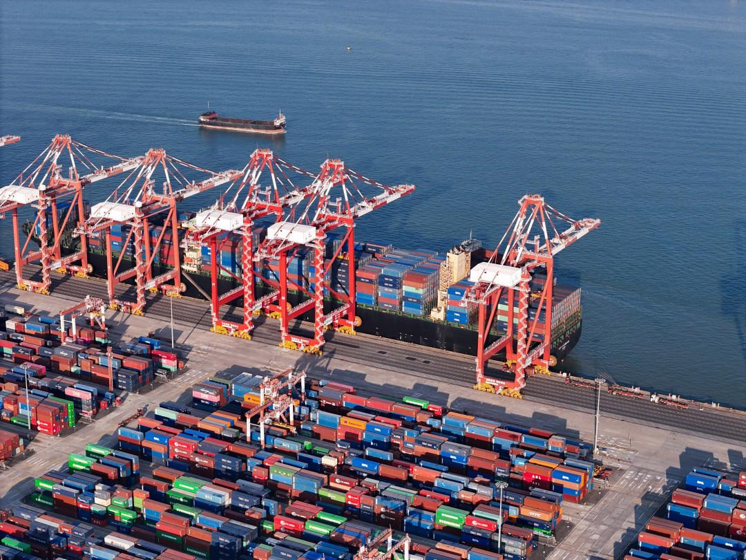 广州港1月内贸吞吐量突破4175万吨，，，，，同比增添12.29%