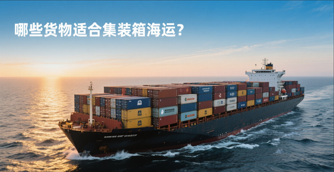 哪些货物适合集装箱海运？？？？？？？